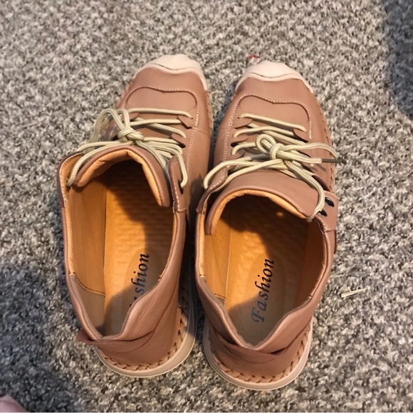 Fashion 5 1978 mens European style soft leather high tops - Picture 6 of 6